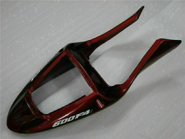 01-03 Red Silver Honda CBR600 F4i Motorcycle Fairing 01-03 Red Silver Honda CBR600 F4i Motorcycle Fairing
