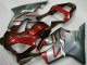 01-03 Red Silver Honda CBR600 F4i Motorcycle Fairing 01-03 Red Silver Honda CBR600 F4i Motorcycle Fairing