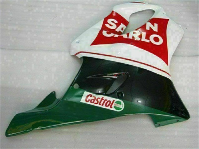 01-03 Red White Black San Carlo Honda CBR600 F4i Motorcycle Fairings 01-03 Red White Black San Carlo Honda CBR600 F4i Motorcycle Fairings