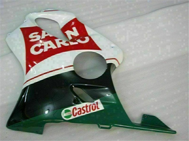 01-03 Red White Black San Carlo Honda CBR600 F4i Motorcycle Fairings 01-03 Red White Black San Carlo Honda CBR600 F4i Motorcycle Fairings