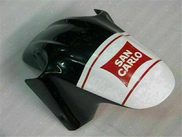 01-03 Red White Black San Carlo Honda CBR600 F4i Motorcycle Fairings 01-03 Red White Black San Carlo Honda CBR600 F4i Motorcycle Fairings