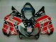 01-03 Red White Blue Castrol Cycle World Honda CBR600 F4i Motorcycle Fairings 01-03 Red White Blue Castrol Cycle World Honda CBR600 F4i Motorcycle Fairings