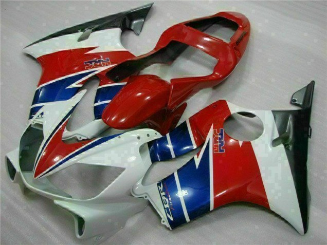 01-03 Red White Blue Honda CBR600 F4i Motorcycle Fairings 01-03 Red White Blue Honda CBR600 F4i Motorcycle Fairings