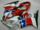 01-03 Red White Blue Honda CBR600 F4i Motorcycle Fairings 01-03 Red White Blue Honda CBR600 F4i Motorcycle Fairings