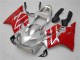 01-03 Silver Red Honda CBR600 F4i Motorcycle Fairings 01-03 Silver Red Honda CBR600 F4i Motorcycle Fairings