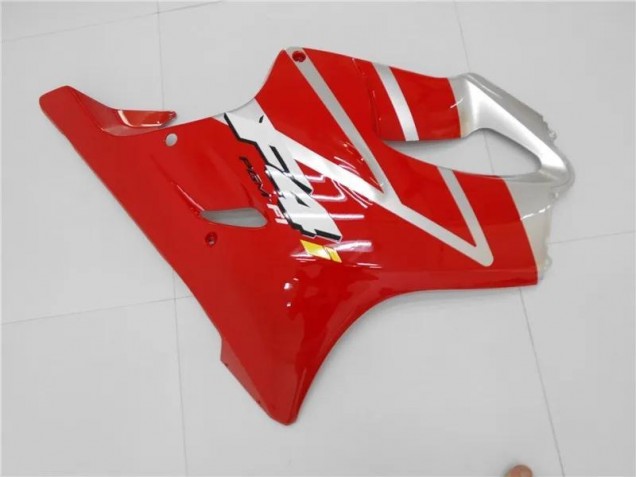 01-03 Silver Red Honda CBR600 F4i Motorcycle Fairings 01-03 Silver Red Honda CBR600 F4i Motorcycle Fairings