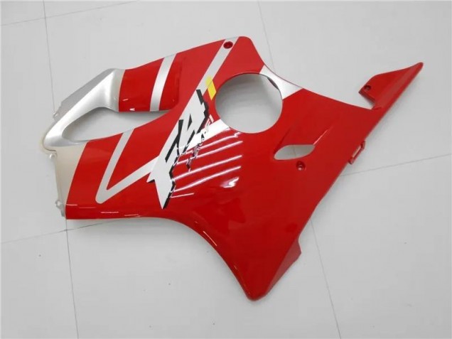 01-03 Silver Red Honda CBR600 F4i Motorcycle Fairings 01-03 Silver Red Honda CBR600 F4i Motorcycle Fairings