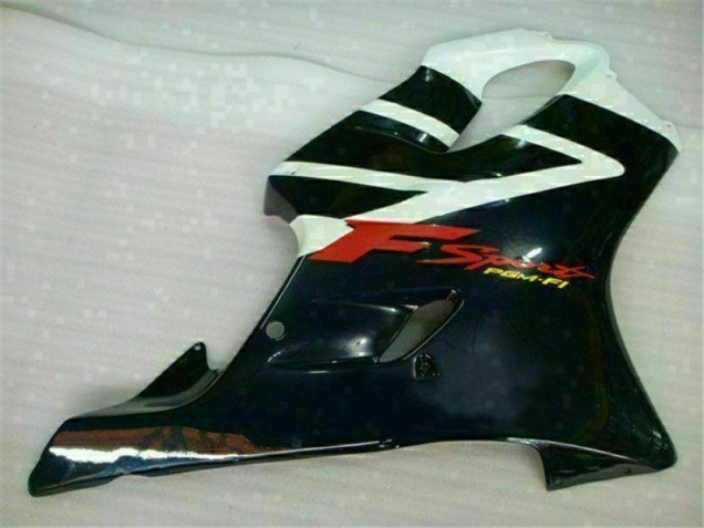 01-03 White Black Honda CBR600 F4i Motorcycle Fairing 01-03 White Black Honda CBR600 F4i Motorcycle Fairing