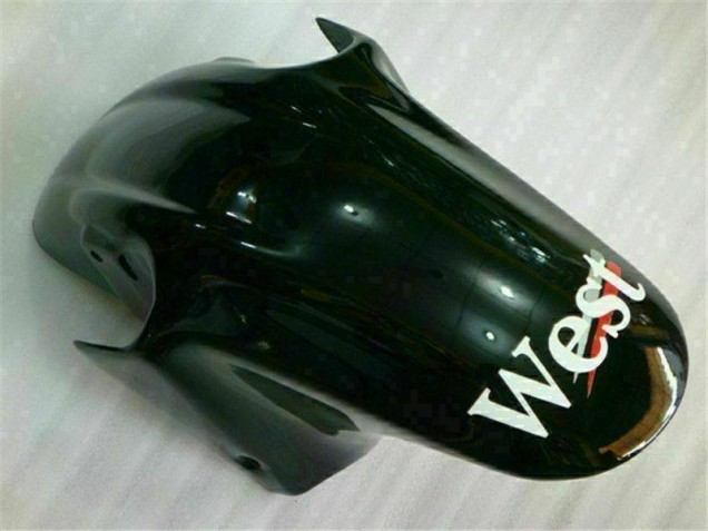 01-03 White Black West Honda CBR600 F4i Motorcycle Fairings 01-03 White Black West Honda CBR600 F4i Motorcycle Fairings