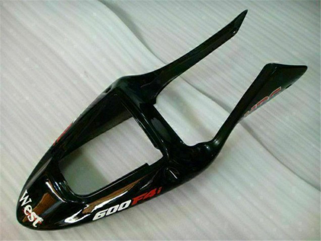 01-03 White Black West Honda CBR600 F4i Motorcycle Fairings 01-03 White Black West Honda CBR600 F4i Motorcycle Fairings