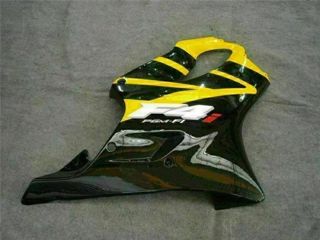 01-03 Yellow Black Honda CBR600 F4i Motorcycle Fairings 01-03 Yellow Black Honda CBR600 F4i Motorcycle Fairings