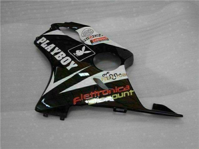 01-03 Yellow Silver Black Playboy Honda CBR600 F4i Motorcycle Fairings 01-03 Yellow Silver Black Playboy Honda CBR600 F4i Motorcycle Fairings
