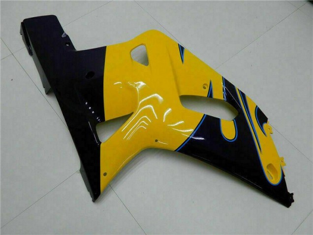 01-03 Yellow Suzuki GSXR 600/750 Motorcycle Bodywork