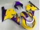 01-03 Yellow Suzuki GSXR 600/750 Motorcycle Fairing 01-03 Yellow Suzuki GSXR 600/750 Motorcycle Fairing