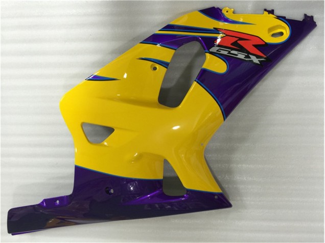 01-03 Yellow Suzuki GSXR 600/750 Motorcycle Fairing 01-03 Yellow Suzuki GSXR 600/750 Motorcycle Fairing