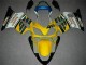 01-03 Yellow White Honda CBR600 F4i Motorcycle Fairings 01-03 Yellow White Honda CBR600 F4i Motorcycle Fairings