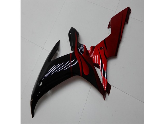 02-03 Black Red Yamaha YZF R1 Motorcycle Fairings 02-03 Black Red Yamaha YZF R1 Motorcycle Fairings
