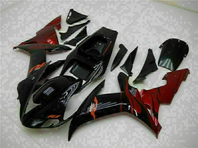 02-03 Black Yamaha YZF R1 ABS Fairings 02-03 Black Yamaha YZF R1 ABS Fairings