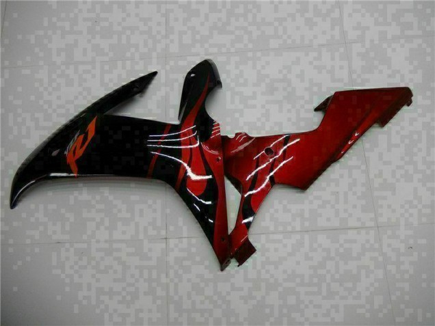 02-03 Black Yamaha YZF R1 ABS Fairings 02-03 Black Yamaha YZF R1 ABS Fairings