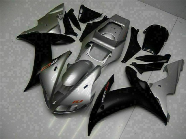02-03 Black Yamaha YZF R1 ABS Motorcycle Fairing 02-03 Black Yamaha YZF R1 ABS Motorcycle Fairing
