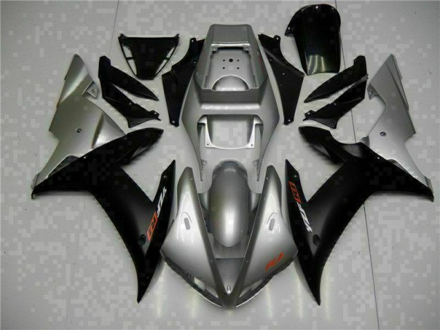 02-03 Black Yamaha YZF R1 ABS Motorcycle Fairing 02-03 Black Yamaha YZF R1 ABS Motorcycle Fairing