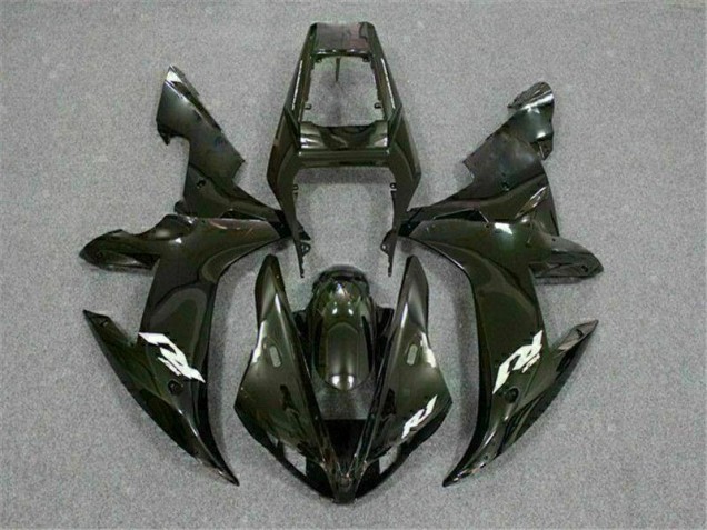 02-03 Black Yamaha YZF R1 Motorcycle Fairings 02-03 Black Yamaha YZF R1 Motorcycle Fairings
