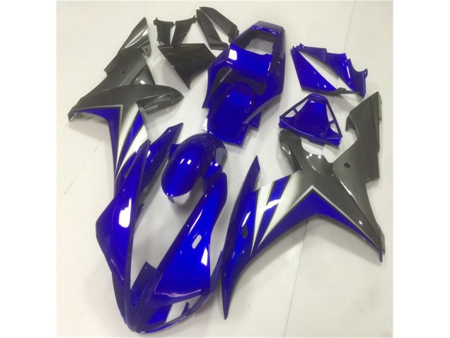 02-03 Blue Grey Yamaha YZF R1 Motorcycle Fairings 02-03 Blue Grey Yamaha YZF R1 Motorcycle Fairings