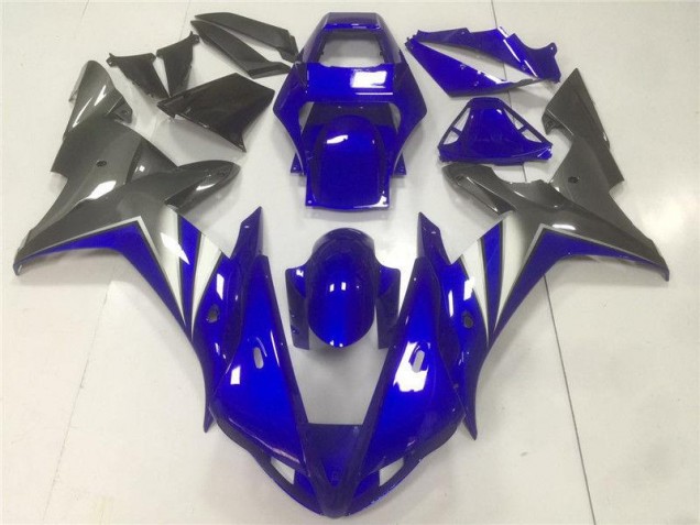 02-03 Blue Grey Yamaha YZF R1 Motorcycle Fairings 02-03 Blue Grey Yamaha YZF R1 Motorcycle Fairings