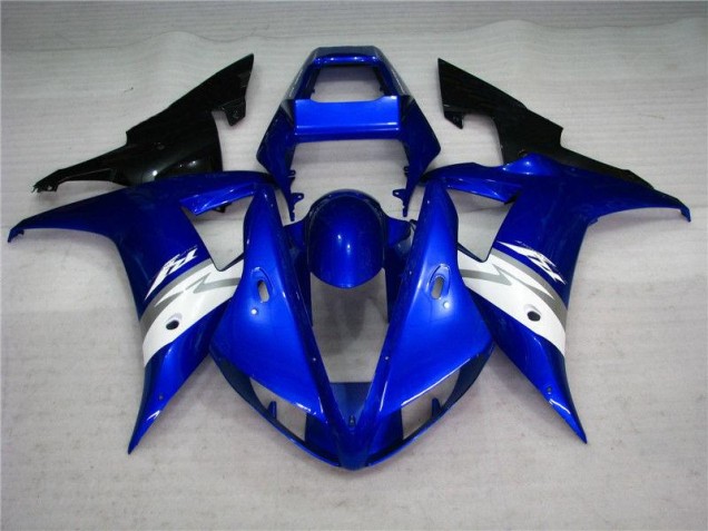 02-03 Blue White Yamaha YZF R1 Motorcycle Bodywork 02-03 Blue White Yamaha YZF R1 Motorcycle Bodywork