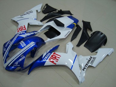 02-03 Blue White Yamaha YZF R1 Motorcycle Fairings