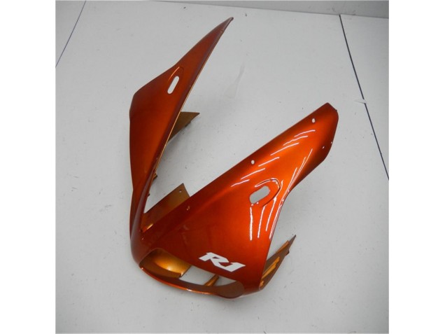 02-03 Orange Black Yamaha YZF R1 Motorcycle Fairings 02-03 Orange Black Yamaha YZF R1 Motorcycle Fairings