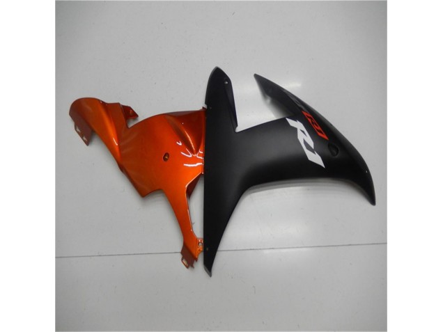02-03 Orange Black Yamaha YZF R1 Motorcycle Fairings 02-03 Orange Black Yamaha YZF R1 Motorcycle Fairings