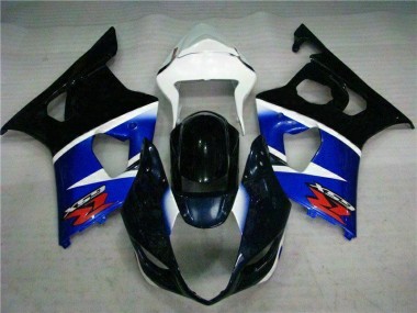 03-04 Black Blue Suzuki GSXR 1000 Motorcycle Bodywork
