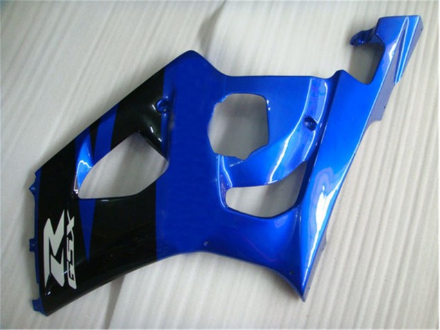 03-04 Black Blue Suzuki GSXR 1000 Motorcycle Fairing 03-04 Black Blue Suzuki GSXR 1000 Motorcycle Fairing