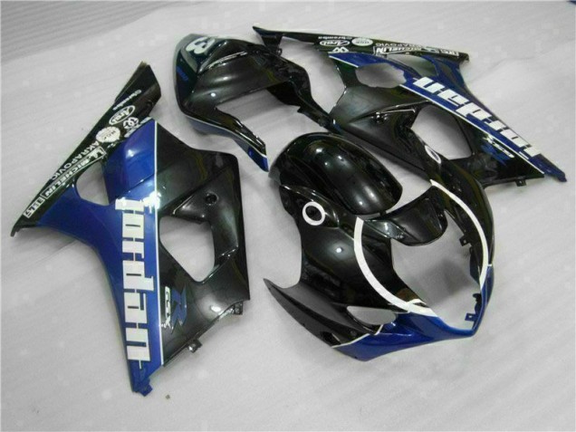 03-04 Black Blue Suzuki GSXR 1000 Motorcycle Fairings 03-04 Black Blue Suzuki GSXR 1000 Motorcycle Fairings