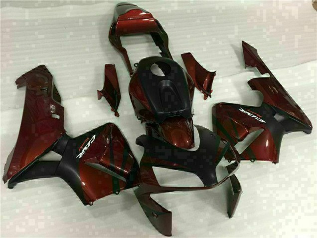 03-04 Black Red Honda CBR600RR Motorcycle Fairings 03-04 Black Red Honda CBR600RR Motorcycle Fairings