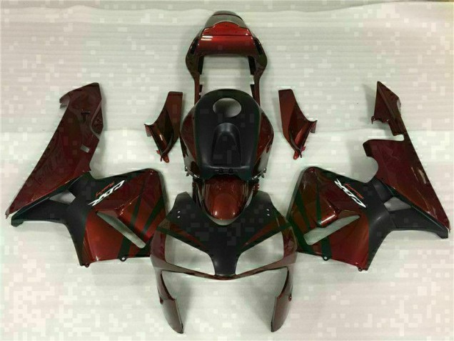 03-04 Black Red Honda CBR600RR Motorcycle Fairings 03-04 Black Red Honda CBR600RR Motorcycle Fairings