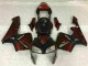 03-04 Black Red Honda CBR600RR Motorcycle Fairings 03-04 Black Red Honda CBR600RR Motorcycle Fairings