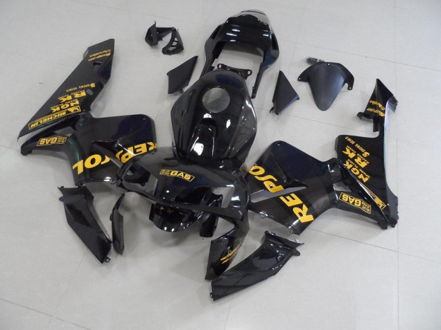03-04 Black Repsol Honda CBR600RR Motorcycle Fairings 03-04 Black Repsol Honda CBR600RR Motorcycle Fairings