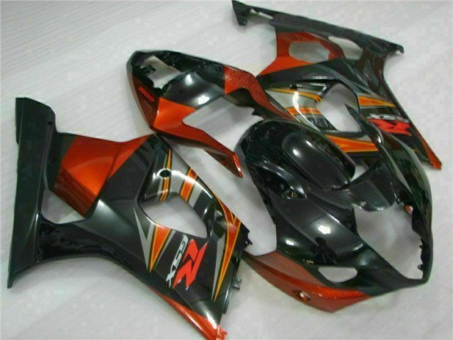 03-04 Black Suzuki GSXR 1000 Motorcycle Fairing Kits 03-04 Black Suzuki GSXR 1000 Motorcycle Fairing Kits