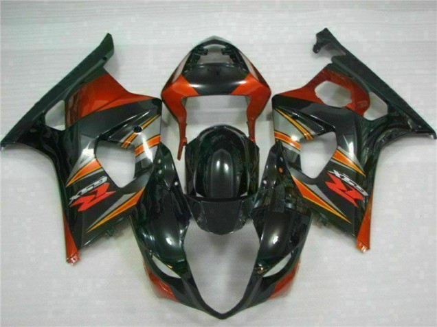 03-04 Black Suzuki GSXR 1000 Motorcycle Fairing Kits 03-04 Black Suzuki GSXR 1000 Motorcycle Fairing Kits
