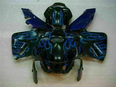 03-04 Blue Honda CBR600RR Full Motorcycle Fairing Kits