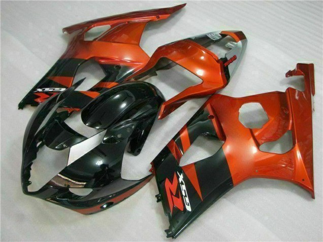 03-04 Brown Black Suzuki GSXR 1000 Motorcycle Fairings 03-04 Brown Black Suzuki GSXR 1000 Motorcycle Fairings