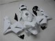 03-04 Glossy White Honda CBR600RR Motorcycle Fairings
