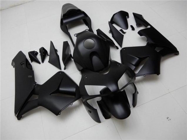 03-04 Matte Black Honda CBR600RR Motorcycle Fairing 03-04 Matte Black Honda CBR600RR Motorcycle Fairing