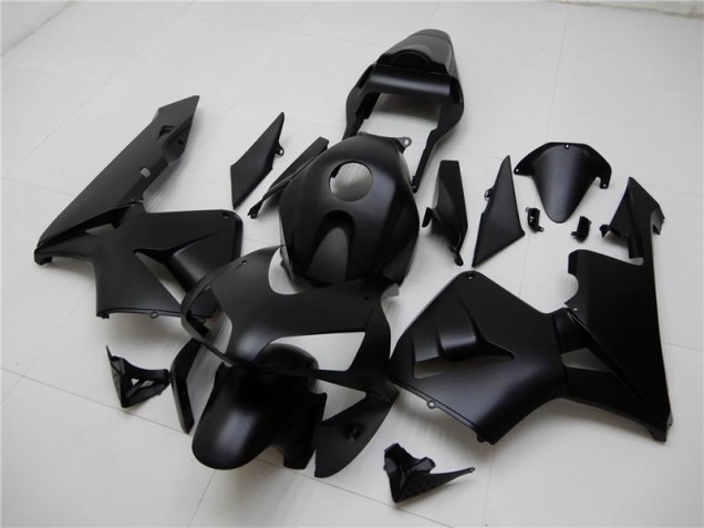 03-04 Matte Black Honda CBR600RR Motorcycle Fairing 03-04 Matte Black Honda CBR600RR Motorcycle Fairing