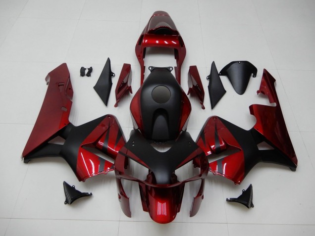 03-04 Red Black Honda CBR600RR Motorcycle Bodywork 03-04 Red Black Honda CBR600RR Motorcycle Bodywork
