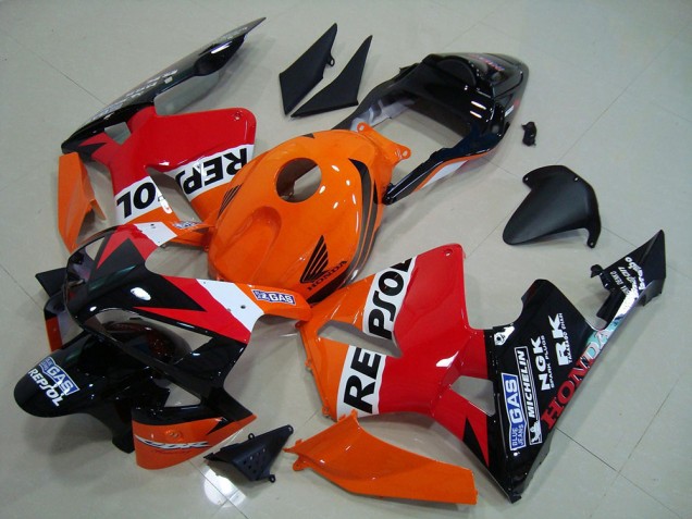 03-04 Repsol Honda CBR600RR Motorcycle Fairings 03-04 Repsol Honda CBR600RR Motorcycle Fairings