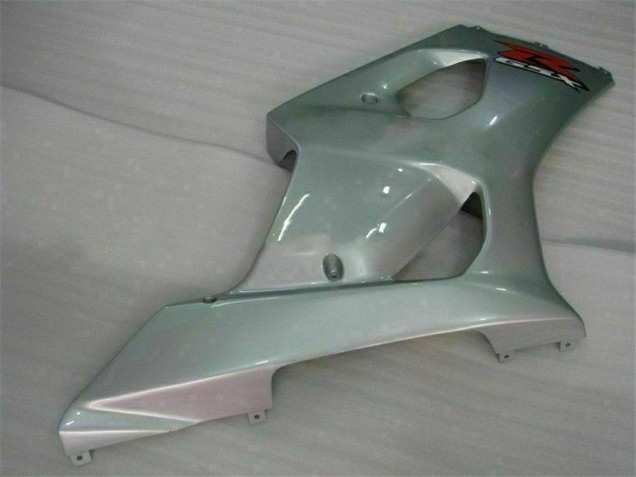 03-04 Silver Suzuki GSXR 1000 Motorcycle Fairings 03-04 Silver Suzuki GSXR 1000 Motorcycle Fairings