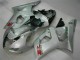 03-04 Silver Suzuki GSXR 1000 Motorcycle Fairings 03-04 Silver Suzuki GSXR 1000 Motorcycle Fairings